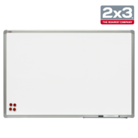 Tableau-Blanc-Magnetique-2X3-Cadre-Aluminium-60x90